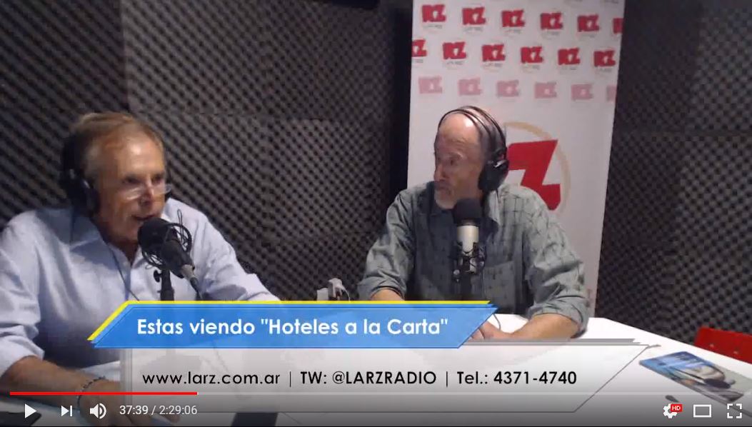 Miguel Cané, Presidente de la Cámara Argentina de Turismo Médico, invitado al programa Hoteles a la Carta Latinoamérica